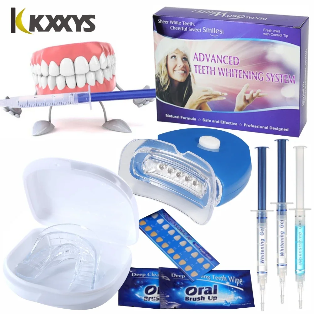 Teeth Whitening Kit - Regolabarba e tagliacapelli USB a ricarica