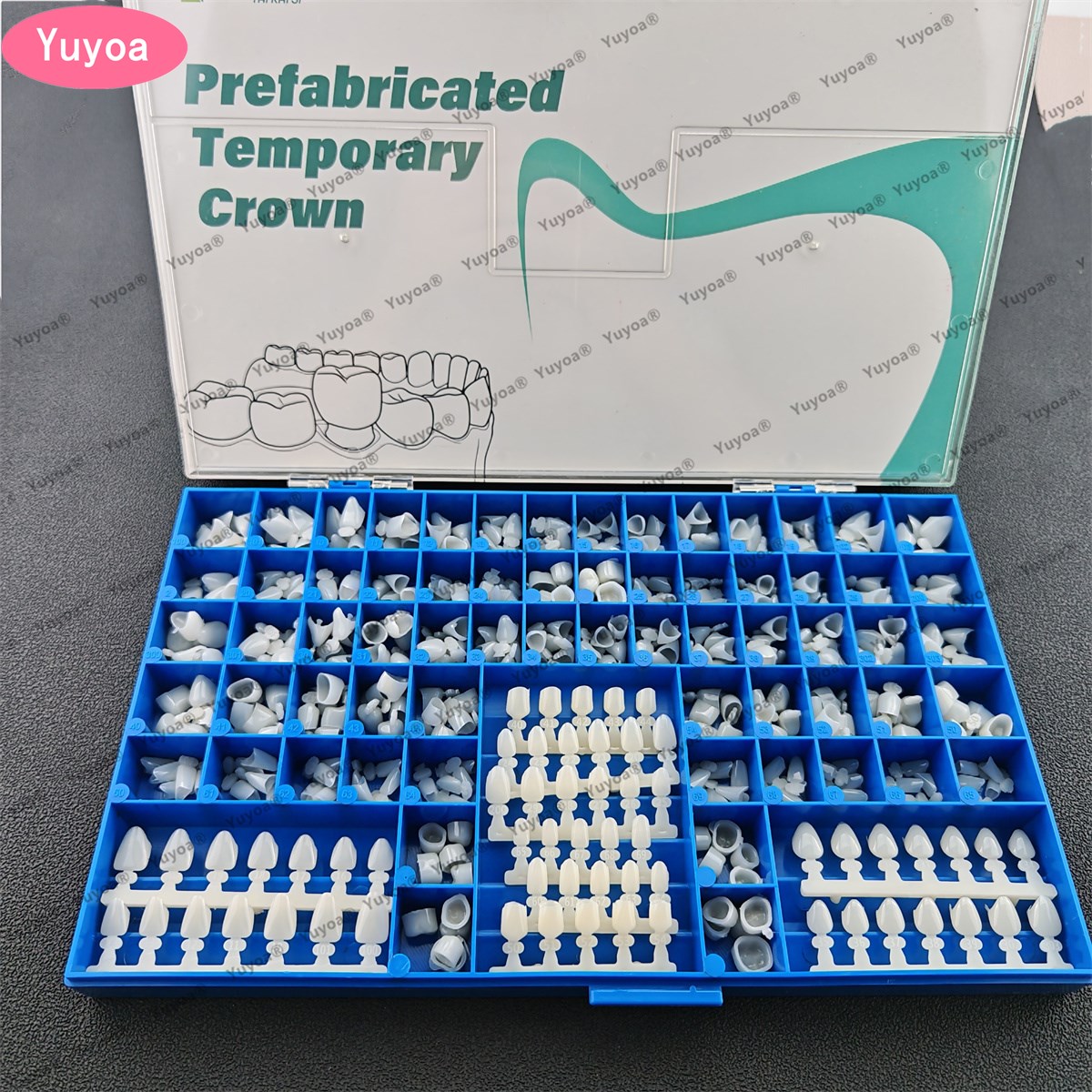 Teeth Whitening Moulds - 1Set Dentale Premolar Molari Anteriori Cuspide